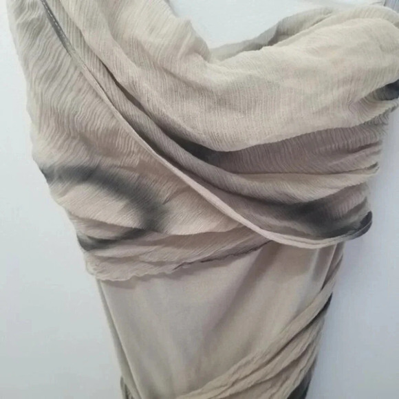 Alice +  Olivia Silk Draped Goddess Mini Dress Wrap XS - Picture 10 of 13